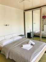 Postel nebo postele na pokoji v ubytování I love Heviz Apartments