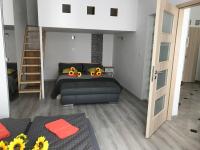 Posezení v ubytování Sunflowers Apartman