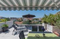 Balkón alebo terasa v ubytovaní Modern Apartman Pjero