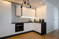 Kuchyňa alebo kuchynka v ubytovaní Apartament przy Plaży / Klifowa
