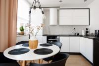 Kuchyňa alebo kuchynka v ubytovaní Apartament przy Plaży / Klifowa