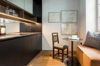 Goldenstern Townhouseにあるキッチンまたは簡易キッチン
