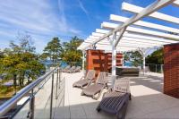 Balkón alebo terasa v ubytovaní Apartament BD Premium II Klifowa