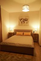 Posteľ alebo postele v izbe v ubytovaní Luxury Villa