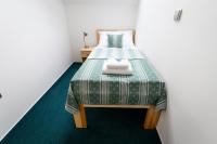 Postel nebo postele na pokoji v ubytování Venclův statek