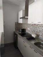 Kuchyň nebo kuchyňský kout v ubytování Apartamentos Albatros