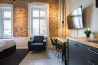 Część wypoczynkowa w obiekcie Loft Apartments Poznań