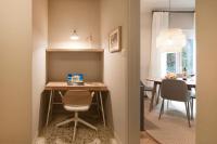 Posedenie v ubytovaní Brand new Modern Apartment with satellite TV