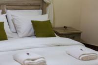 Postel nebo postele na pokoji v ubytování Private Garden House Rethymno Crete