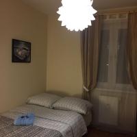 Łóżko lub łóżka w pokoju w obiekcie Apartament Sloneczny Taras