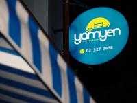 Certifikát, hodnocení, plakát nebo jiný dokument vystavený v ubytování Yam Yen Hostel