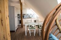 Kuchyň nebo kuchyňský kout v ubytování Penzion-apartmán Souček