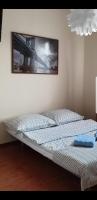 Łóżko lub łóżka w pokoju w obiekcie Apartament Sloneczny Taras