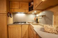 Kuchyňa alebo kuchynka v ubytovaní Mountain Loft