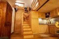 Kuchyňa alebo kuchynka v ubytovaní Mountain Loft