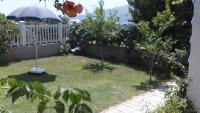 A garden outside Villa Iris