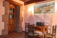 Televízia a/alebo spoločenská miestnosť v ubytovaní Casa Rural Reserva Saja-Besaya