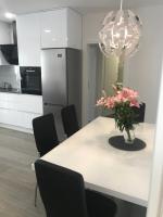 Kuchyň nebo kuchyňský kout v ubytování Apartments Holiday Baška Voda