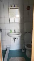 Koupelna v ubytování Apartment Gobov