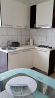 Kuchyň nebo kuchyňský kout v ubytování Apartment Gobov