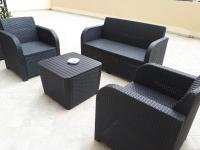 A seating area at SoleLuna Fiera 6 Rooms