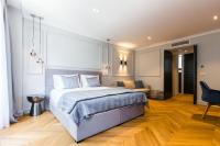 Posteľ alebo postele v izbe v ubytovaní Muse luxury rooms