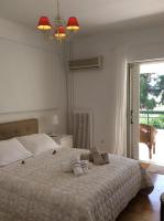 Posteľ alebo postele v izbe v ubytovaní aris sweet home 2
