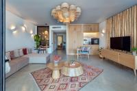 TV a/nebo společenská místnost v ubytování Harbour Suites Fethiye