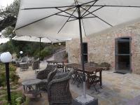 Patio alebo iná vonkajšia časť ubytovania La Corte Del Daino