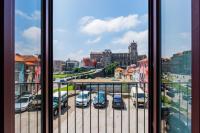 Nespecifikovaný výhled na destinaci Porto nebo výhled na město při pohledu z apartmánu