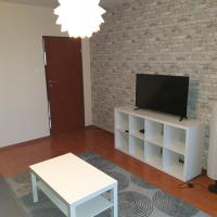 Telewizja i/lub zestaw kina domowego w obiekcie Apartament Sloneczny Taras