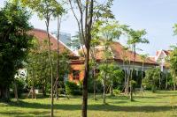 Jardín al aire libre en Angkor Privilege Resort & Spa