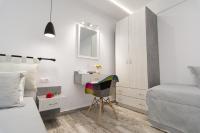 Posteľ alebo postele v izbe v ubytovaní Skalidis Apartments Stalis