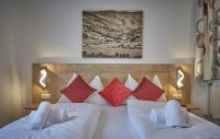 Łóżko lub łóżka w pokoju w obiekcie Holiday Lodge Fürst