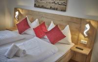 Łóżko lub łóżka w pokoju w obiekcie Holiday Lodge Fürst