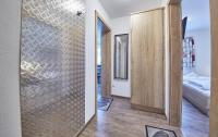 Łóżko lub łóżka w pokoju w obiekcie Holiday Lodge Fürst