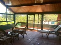 Balkón nebo terasa v ubytování Casa y Apartamento Rural Terra Celta en Salceda de Caselas