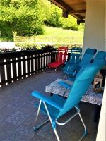 A balcony or terrace at Haus Taekema Appartments