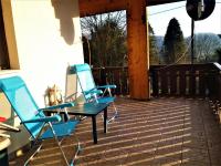 A balcony or terrace at Haus Taekema Appartments