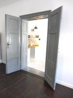 Kuchnia lub aneks kuchenny w obiekcie Apartament Pod Tężnią
