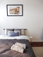 Łóżko lub łóżka w pokoju w obiekcie Apartament Pod Tężnią