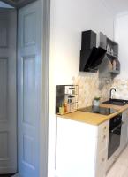 Kuchnia lub aneks kuchenny w obiekcie Apartament Pod Tężnią