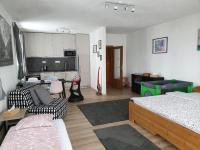 Televízia a/alebo spoločenská miestnosť v ubytovaní Sport Apartment