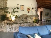 A seating area at Villa Federica