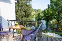 Balkón nebo terasa v ubytování Pampas apartments Mrežnica