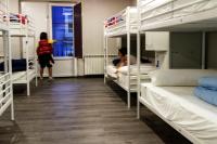 Postel nebo postele na pokoji v ubytování Hostel Catedral Burgos
