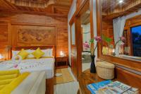 Cama o camas de una habitación en Angkor Privilege Resort & Spa
