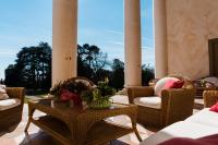 A seating area at Hotel Villa Cornér Della Regina