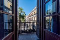 A balcony or terrace at Kabul Party Hostel Barcelona