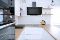 Kuchyň nebo kuchyňský kout v ubytování Apartment Villa Grga
